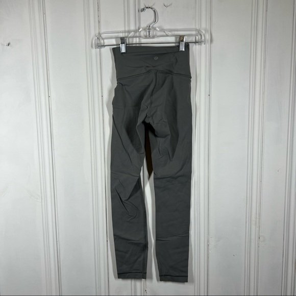Lululemon Wunder Unders Grey Leggings - Picture 5 of 6